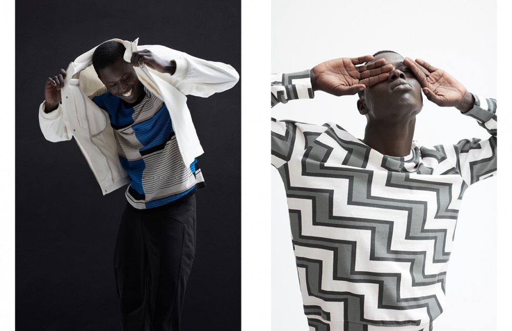 Bomber Jacket, Knit Jumper & Trousers / WHYRED Opposite Cotton Jumper / CLOSED