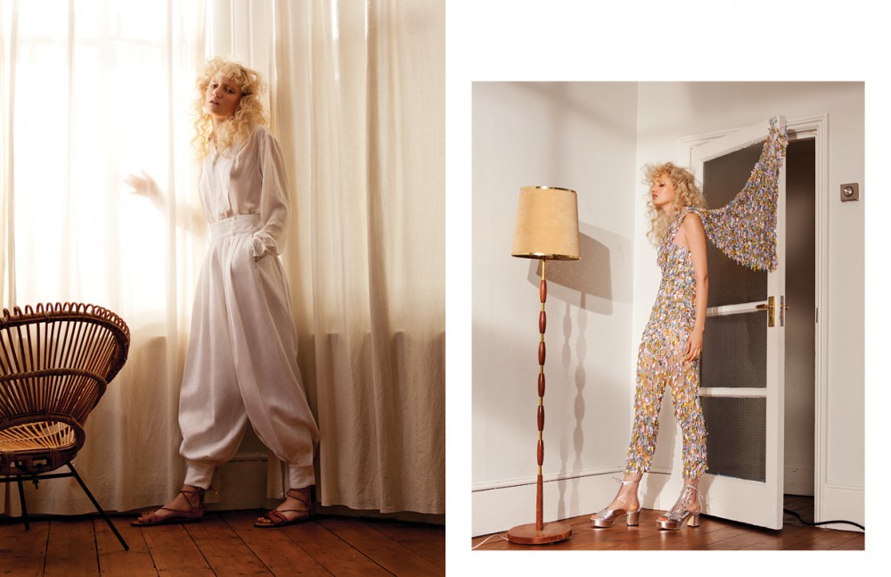 Total look / Ralph Lauren Opposite Jumpsuit / Vivienne Westwood Gold Label Boots / CHANEL