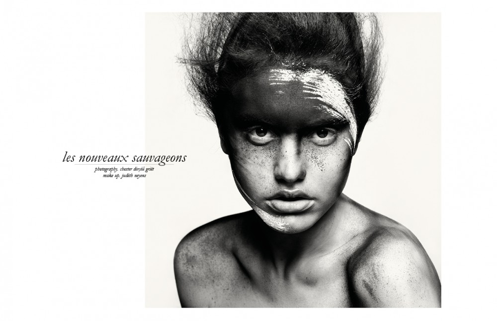 Lydia @ MichaModels wears Make Up / CHANEL Preparation using Fabricate 0.3 / Redken