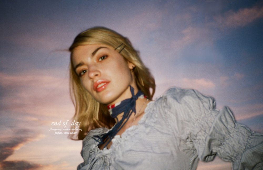 Sydney wears All Clothing / Stylist’s Own