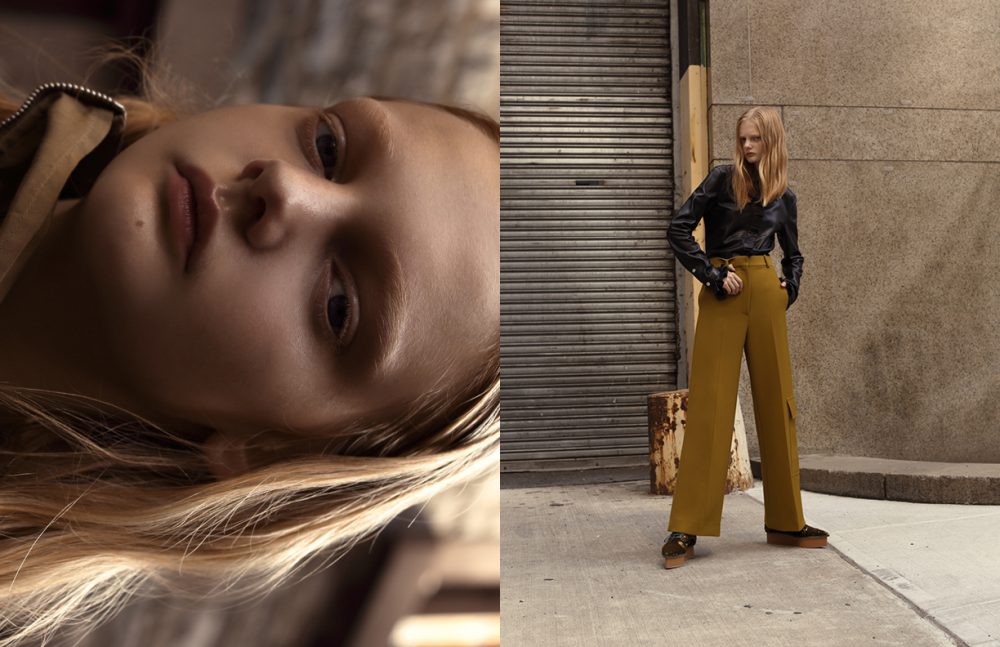 Shirt / Off-white  Trousers / Jil Sander  Shoes / Delpozo