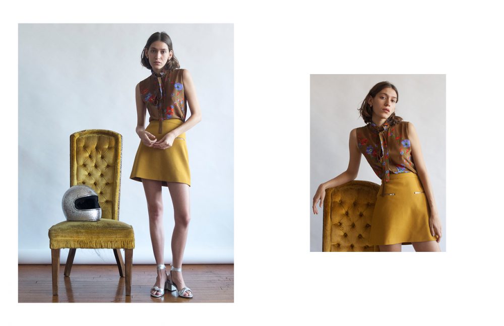 Top / 21 Skirt / ZARA  Shoes / Topshop  Earrings / Dior