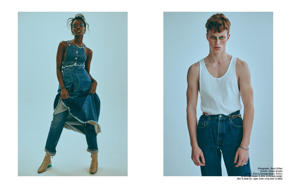 Necklace / Stylist’s Own Top / H&M Jeans / Levi’s Skirt / Chloé Shoes / Topshop Design Opposite Top / Calvin Klein Jeans / Levi’s