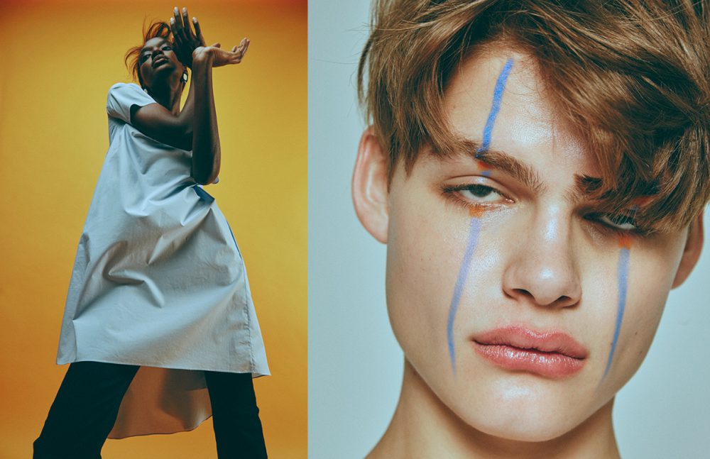 Dress / COS Jeans / Topshop Design Earrings / Stylist’s Own