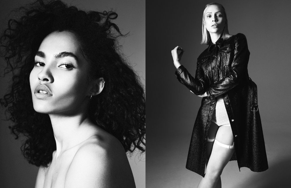 Charlie Siddick wears Coat / Maison Margiela Suspender Briefs / Daydream Nation