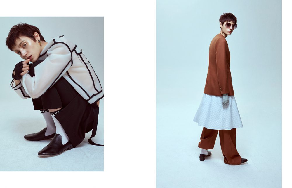 Jacket / WANDA NYLON Trousers / DKNY Earrings / Swarovski Gloves / Nike Socks / Penti Shoes / COS Opposite Jacket & Trousers / Max Mara Dress / Beymen Sunglasses / Prada Earrings / H&M Necklace / Swarovski Gloves / Editor’s Own Shoes / COS