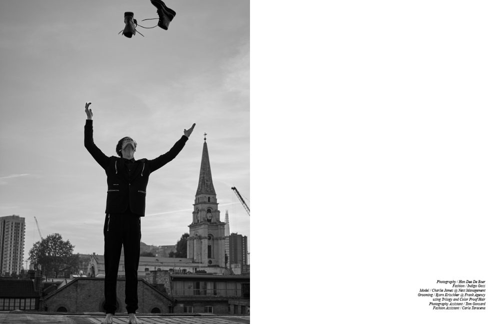 Coat / Aquascutum Shirt / Hardy Amies Trousers / Pringle of Scotland