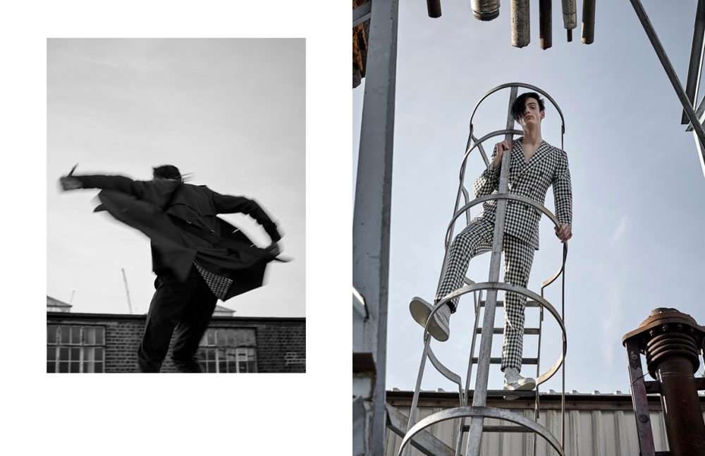 Jacket & Trousers / Hardy Amies Polo / Aquascutum Shoes / Number 228