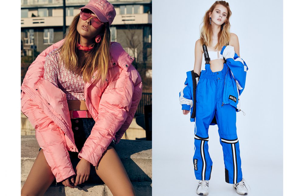 Jacket / Chen Peng T-Shirt & Shorts / Christian Dior Belt / Versace Sunglasses / ESQAPE Opposite Snow Suit / Avalanche Swim Top / Eres