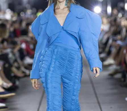 Ania Marincek and Lora Sonney from HEAD – Geneve. Photo by Alexander Palacio.