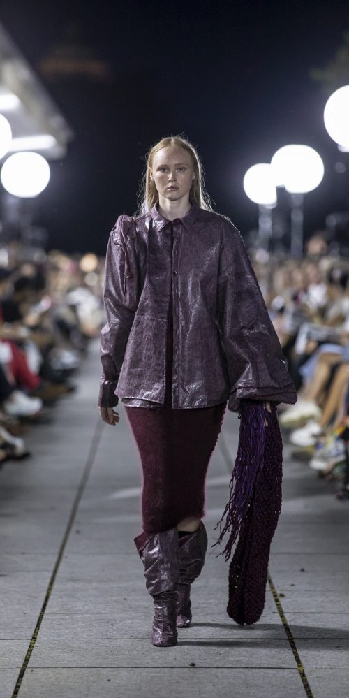 Ania Marincek and Lora Sonney from HEAD – Geneve. Photo by Alexander Palacio.