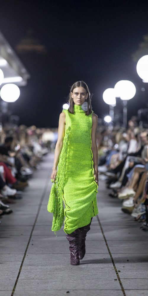 Ania Marincek and Lora Sonney from HEAD – Geneve. Photo by Alexander Palacio.