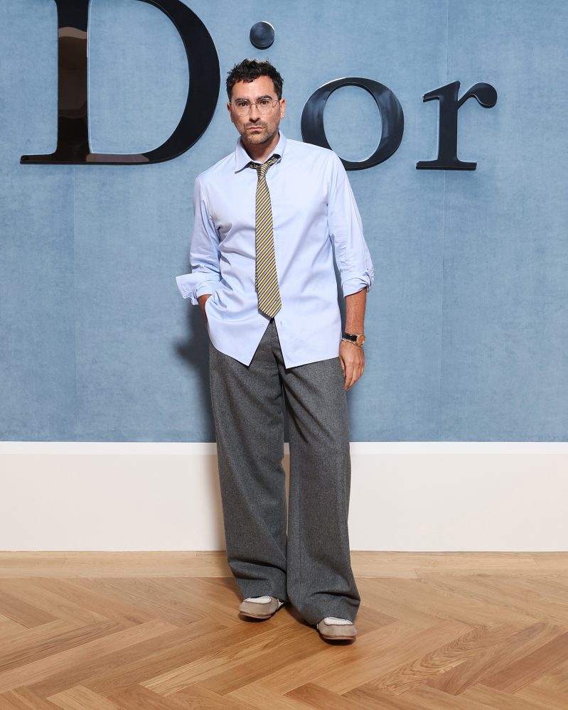 PARIS, FRANCE - JUNE 27: Dan Levy attends the Dior Homme Menswear Spring/Summer 2026 show as part of Paris Fashion Week on June 27, 2025 in Paris, France. (Photo by Pascal Le Segretain/Getty Images for Dior Homme)