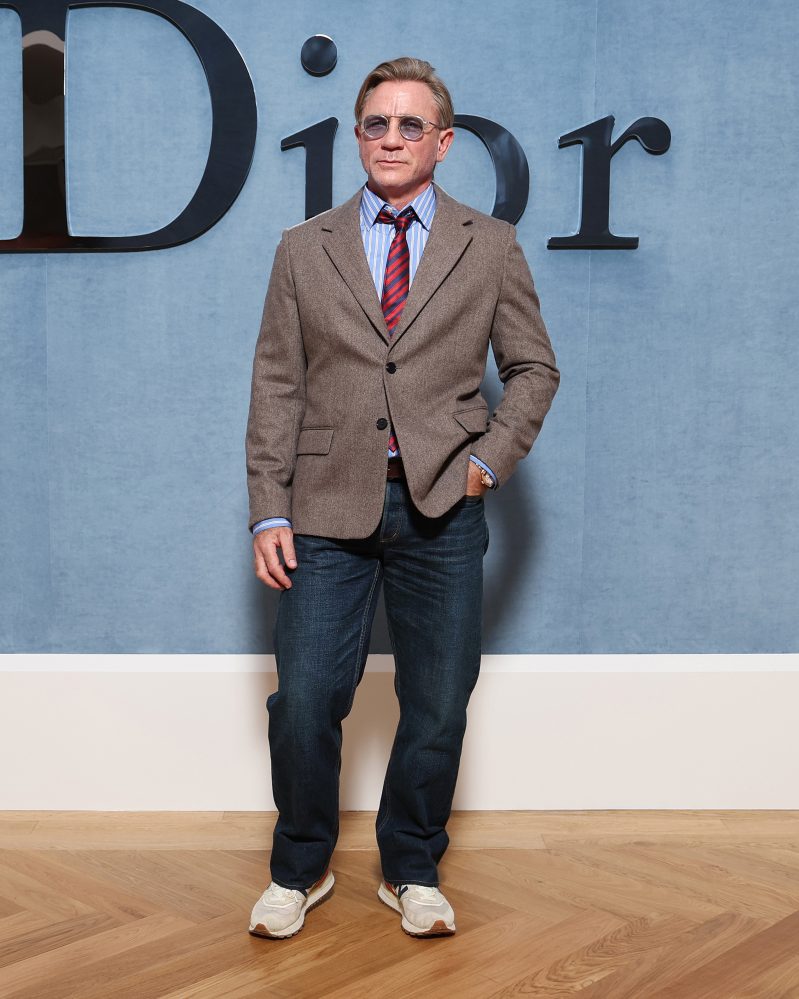 PARIS, FRANCE - JUNE 27: Daniel Craig attends the Dior Homme Menswear Spring/Summer 2026 show as part of Paris Fashion Week on June 27, 2025 in Paris, France. (Photo by Pascal Le Segretain/Getty Images for Dior Homme)