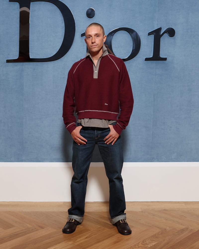 PARIS, FRANCE - JUNE 27: Mason Hyce Barnes attends the Dior Homme Menswear Spring/Summer 2026 show as part of Paris Fashion Week on June 27, 2025 in Paris, France. (Photo by Pascal Le Segretain/Getty Images for Dior Homme)