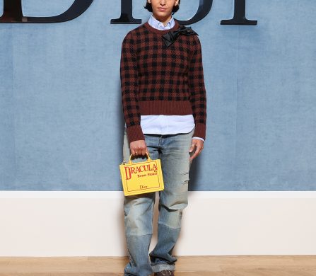 PARIS, FRANCE - JUNE 27: Nadia Melliti attends the Dior Homme Menswear Spring/Summer 2026 show as part of Paris Fashion Week on June 27, 2025 in Paris, France. (Photo by Pascal Le Segretain/Getty Images for Dior Homme)