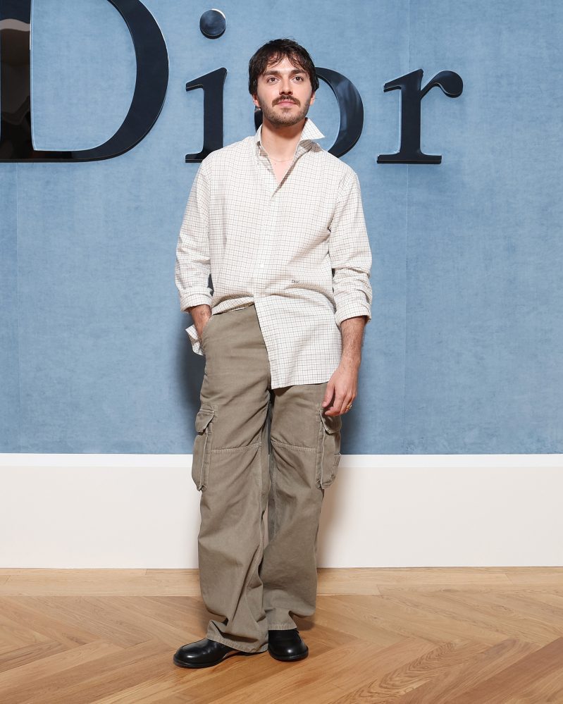 PARIS, FRANCE - JUNE 27: Panayotis Pascot attends the Dior Homme Menswear Spring/Summer 2026 show as part of Paris Fashion Week on June 27, 2025 in Paris, France. (Photo by Pascal Le Segretain/Getty Images for Dior Homme)