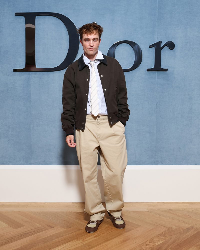 PARIS, FRANCE - JUNE 27: Robert Pattinson attends the Dior Homme Menswear Spring/Summer 2026 show as part of Paris Fashion Week on June 27, 2025 in Paris, France. (Photo by Pascal Le Segretain/Getty Images for Dior Homme)