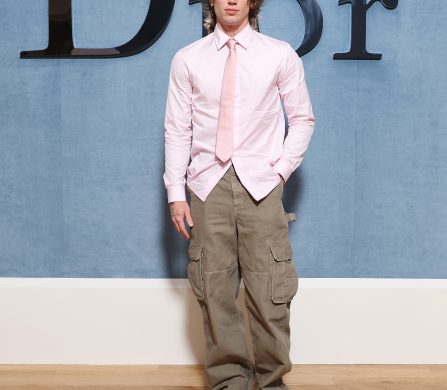 PARIS, FRANCE - JUNE 27: Vinnie Hacker attends the Dior Homme Menswear Spring/Summer 2026 show as part of Paris Fashion Week on June 27, 2025 in Paris, France. (Photo by Pascal Le Segretain/Getty Images for Dior Homme)