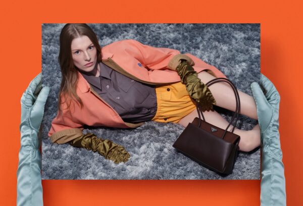prada ss26 campaign | image of an image
